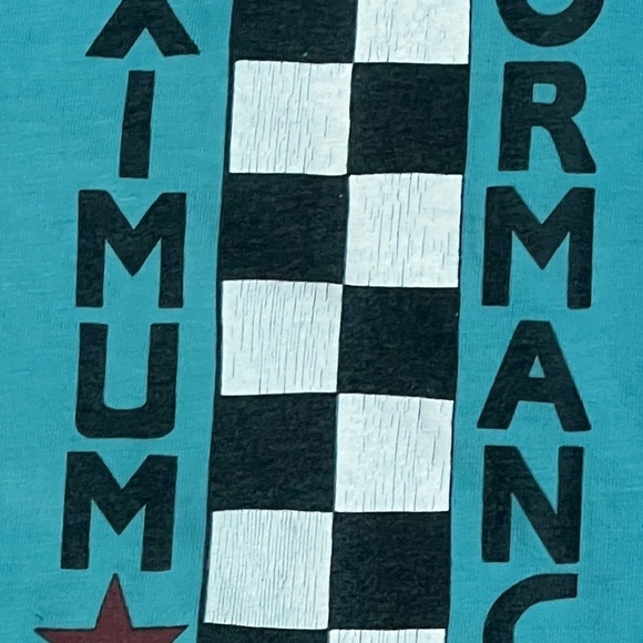 Vintage 80s Single Stitch Maximum Performance Sports 1980s Tshirt - Picture 3 of 8